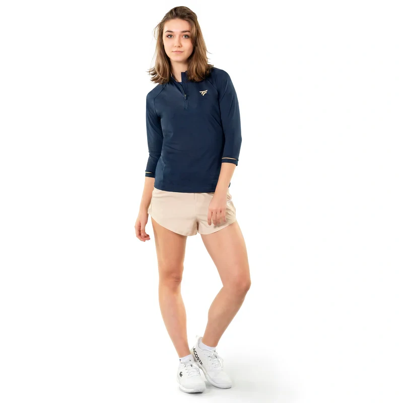 T-MIKINA TERMO ZIP 3/4 RUKÁV